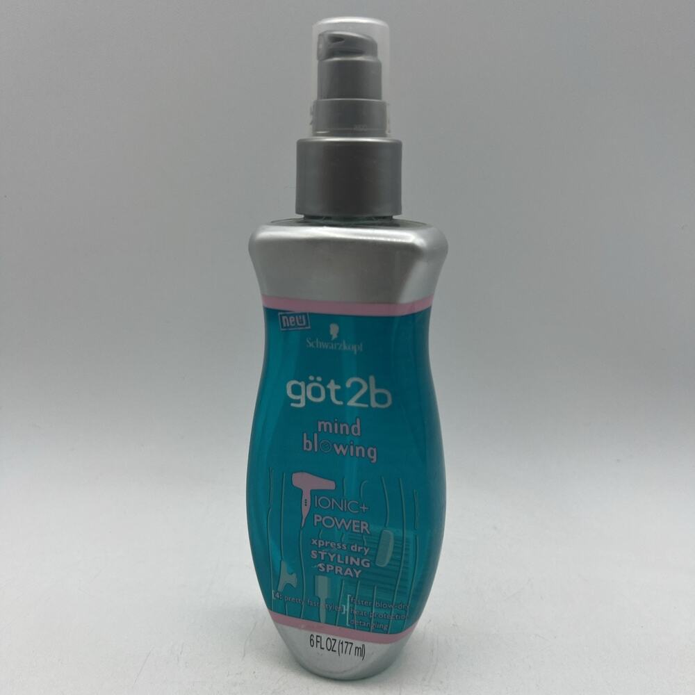 Got2B Schwarzkopf Hairspray Mind Blowing Ionic Power Xpress Dry Styling Spray